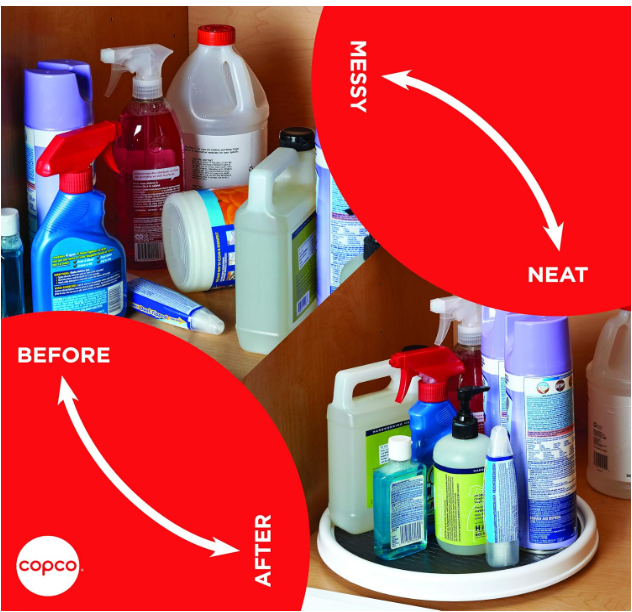 Best Pantry Organizers Copco Non-Skid Pantry Turntable